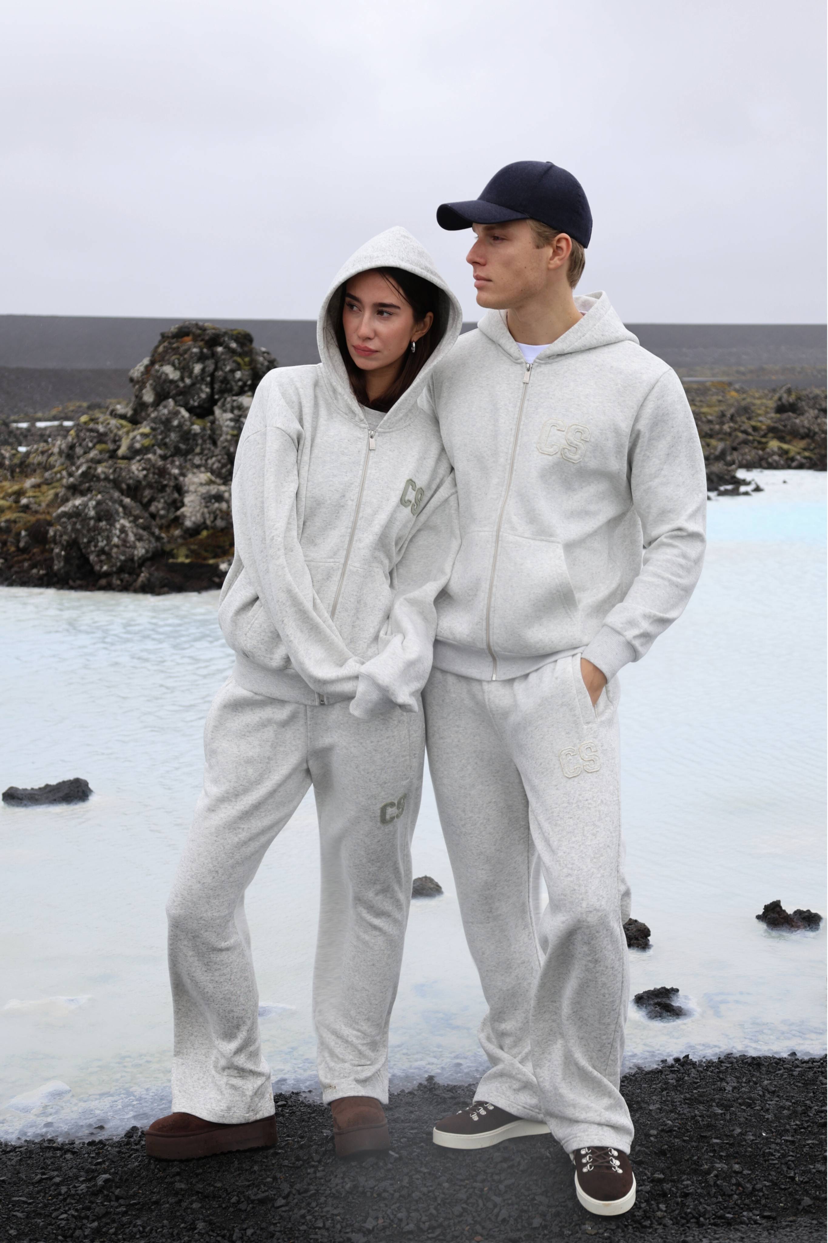 M. CS SL Pants - Grey melange
